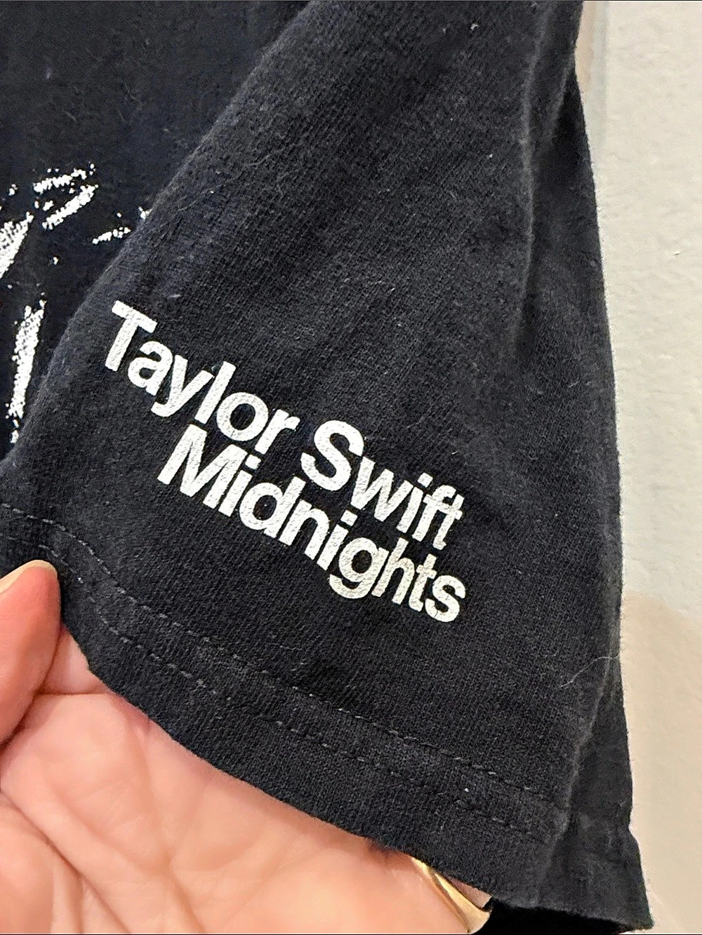 Taylor Swift Midnights Rooting for the Anti-Hero T-Shirt Graphic Tee in Black - Picture 5 of 8